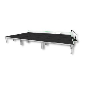 Escenarios modulares desmontables.